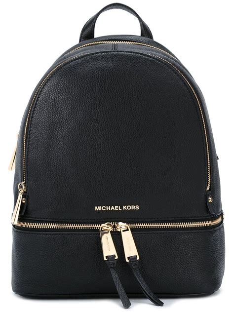 michael kors black backpack macys|Michael Kors Backpack price.